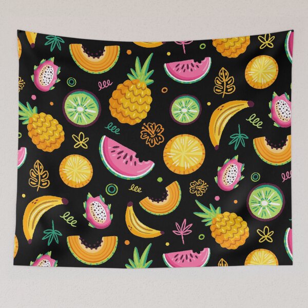 Item preview, Tropical Fruits Pattern designed and sold by KA DESIGNS.