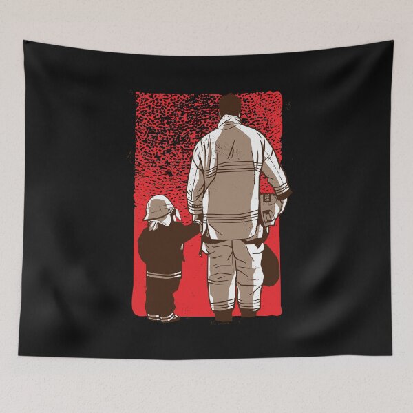 Item preview, Fireman with son designed and sold by DerSenat.