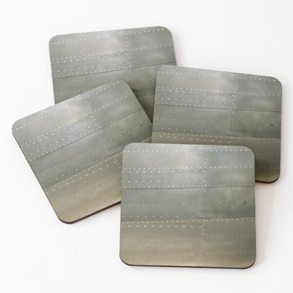 Item preview, Steampunk Silver Grey Metal Texture With Rivets designed and sold by CreativeBridge.