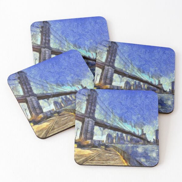 Item preview, Manhattan Bridge Van Gogh designed and sold by Londonimages.