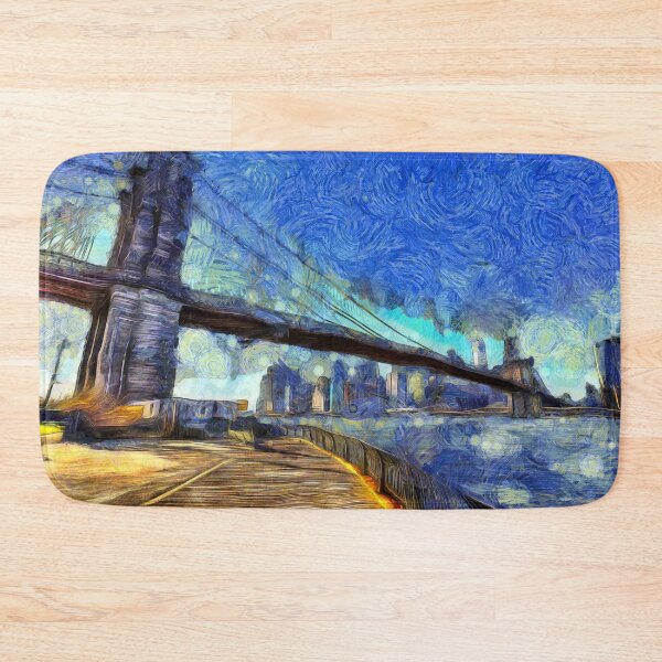 Item preview, Manhattan Bridge Van Gogh designed and sold by Londonimages.