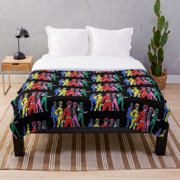 Power Rangers Throw Blanket