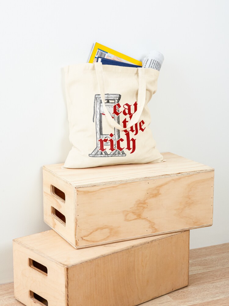 Alternate view of Eat The Rich Tote Bag