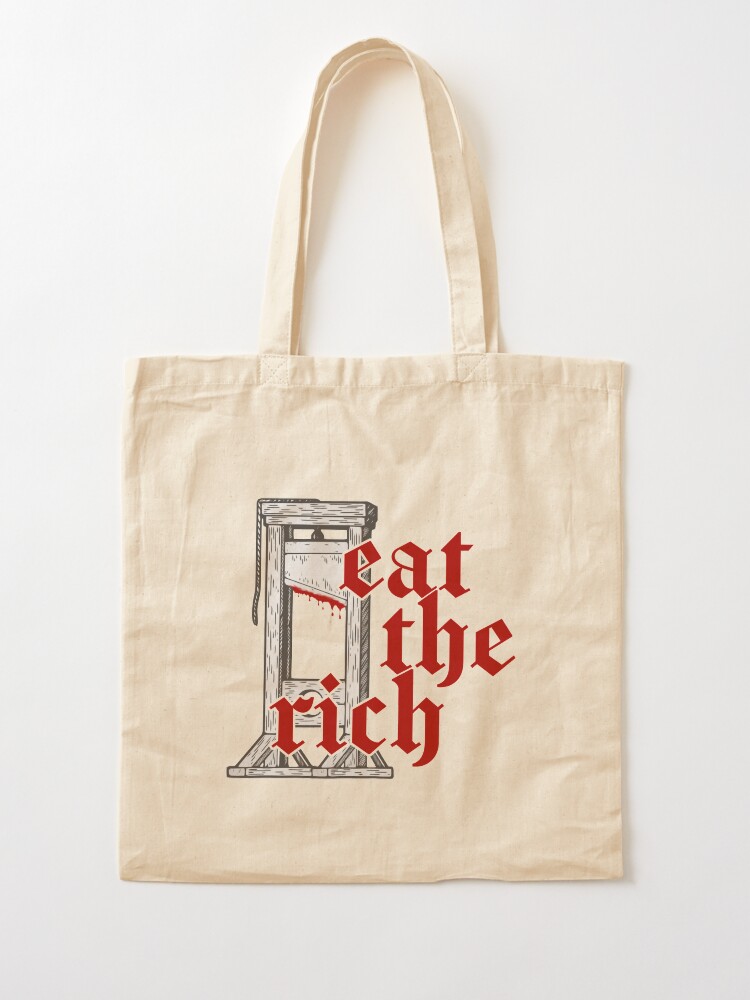 Alternate view of Eat The Rich Tote Bag