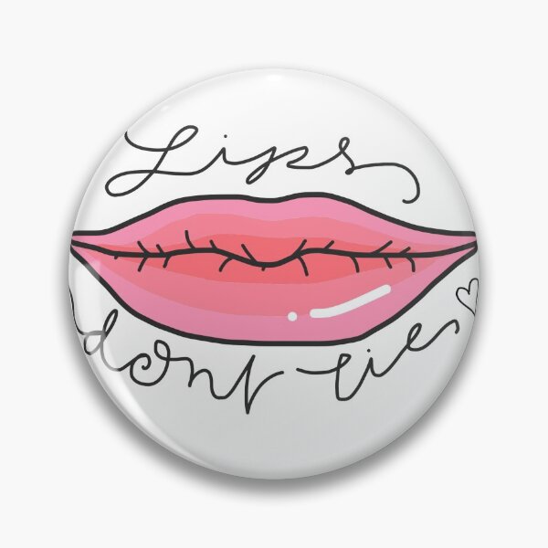 Item preview, Lips Don’t Lie designed and sold by maramyeonni.