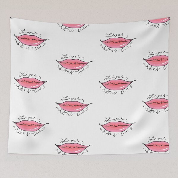 Item preview, Lips Don’t Lie designed and sold by maramyeonni.