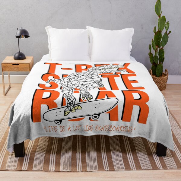 Item preview, Funny Polygonal Sketch T-Rex Dinosaur Skateboarding designed and sold by belmahdy.