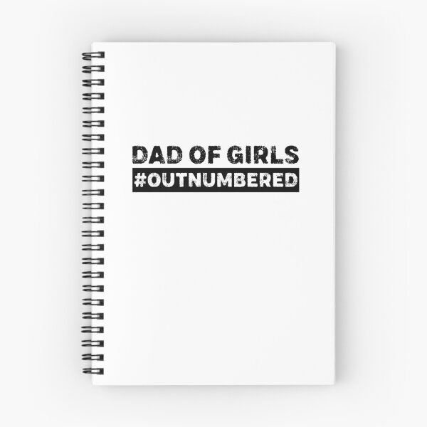 Item preview, Dad of Girls #Outnumbered designed and sold by graphicmeyou.