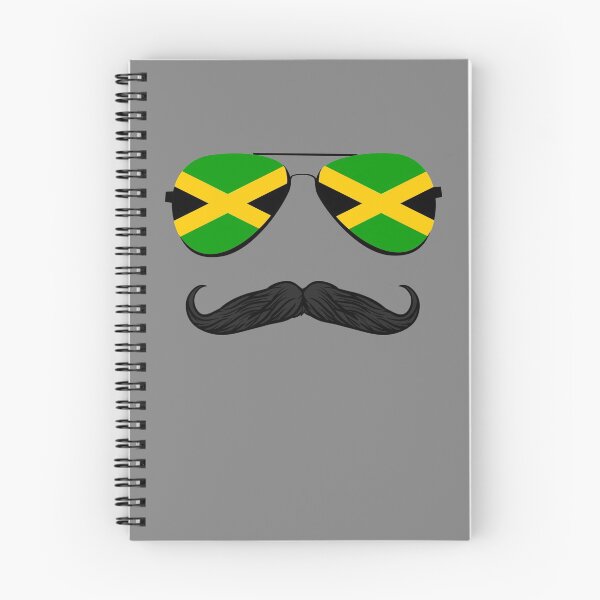 Item preview, Jamaica�Flag Aviator Sunglasses & Mustache Jamaican Lover Gear designed and sold by DynamicDesign.