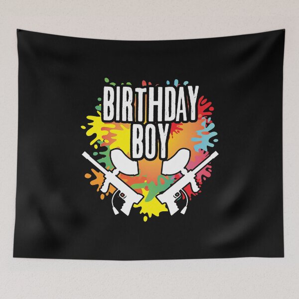 Item preview, Paintball Birthday Boy Party Theme Color Splash Gift designed and sold by haselshirt.