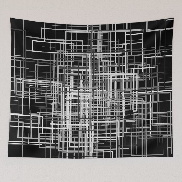 Item preview,  complex network of lines. designed and sold by lathspell.