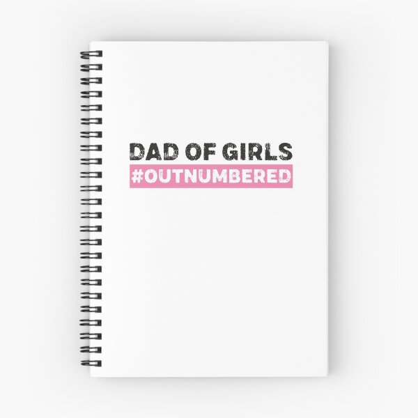 Item preview, Dad of Girls #Outnumbered designed and sold by graphicmeyou.