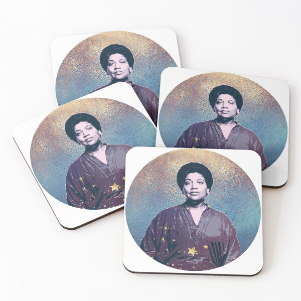 Item preview, Audre Lorde Starry Gold Ink Geometric Design designed and sold by XXRebellion.