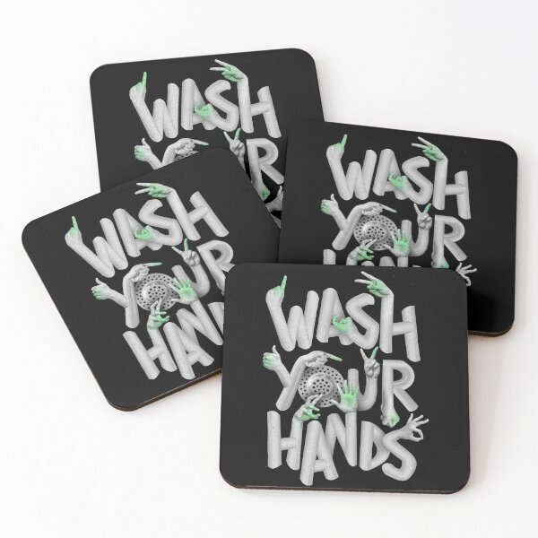 Item preview, Wash Your Hand designed and sold by Graphicganga.