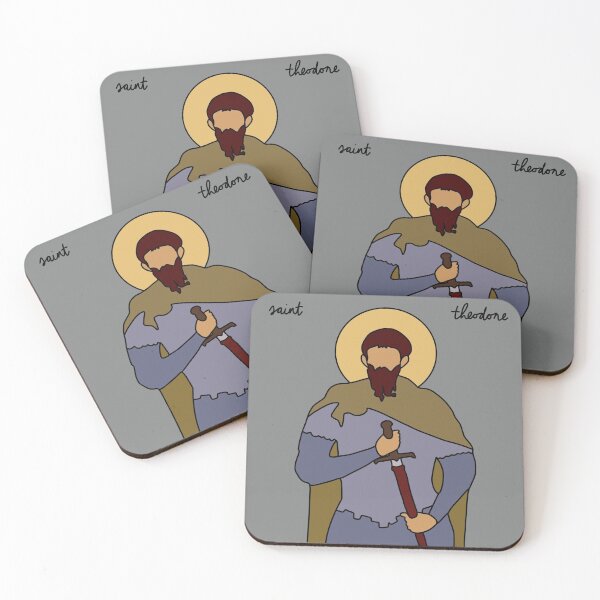 Item preview, Saint Theodore designed and sold by KMumey Designs.