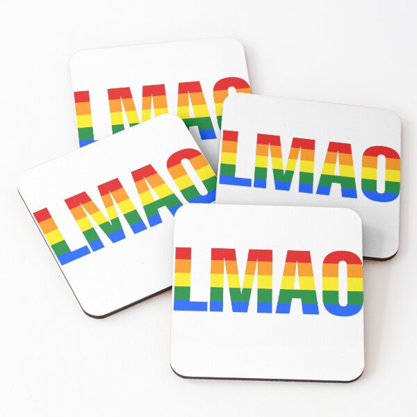Item preview, LMAO (Rainbow Pride edition) designed and sold by jadiekinseth.