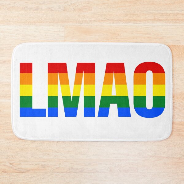 Item preview, LMAO (edición Rainbow Pride) designed and sold by jadiekinseth.