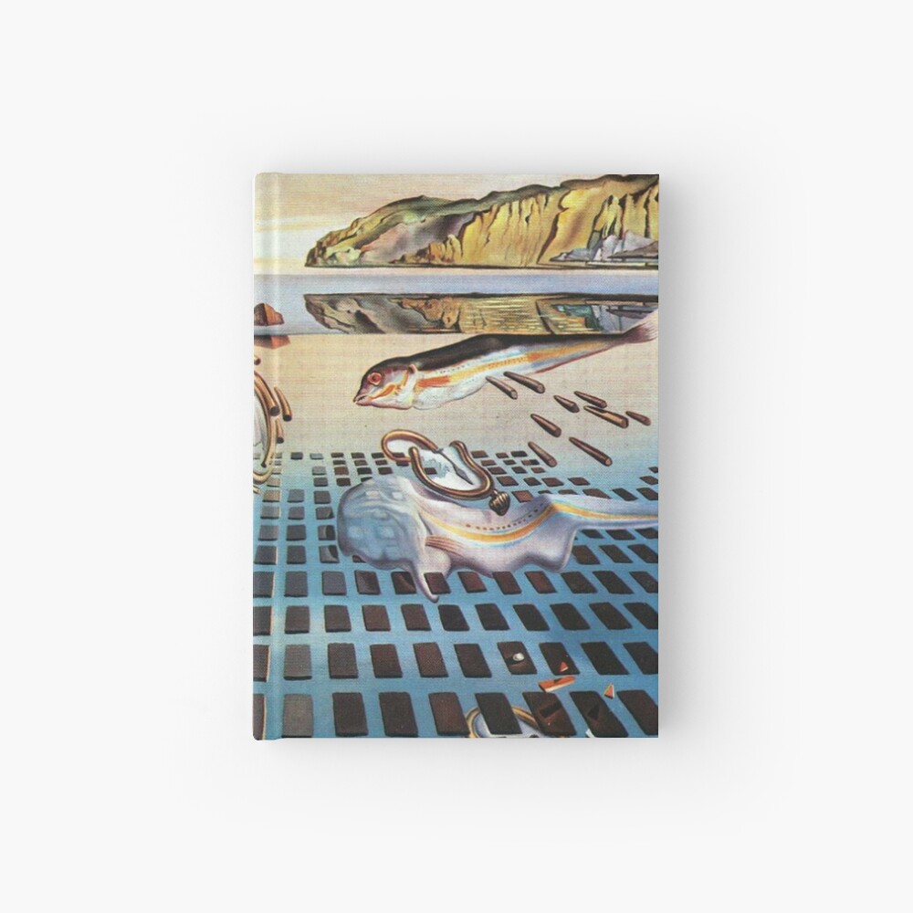 Salvador, Dali, surrealist. The Disintegration of the Persistence of Memory (1952-1954). Hardcover Journal