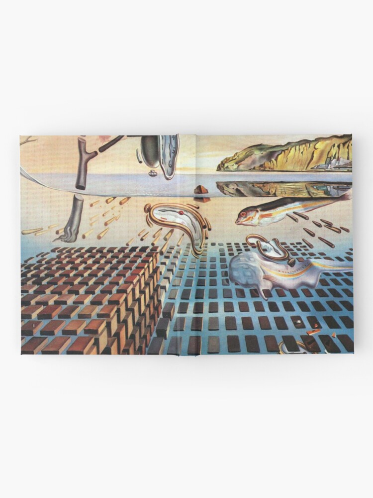 Alternate view of Salvador, Dali, surrealist. The Disintegration of the Persistence of Memory (1952-1954). Hardcover Journal