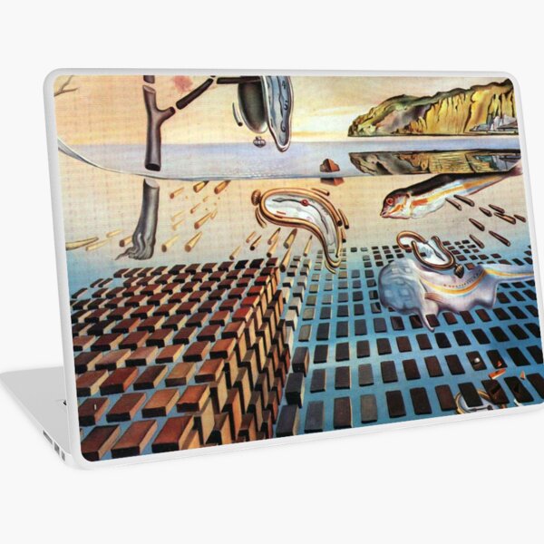 Salvador, Dali, surrealist. The Disintegration of the Persistence of Memory (1952-1954). Laptop Skin