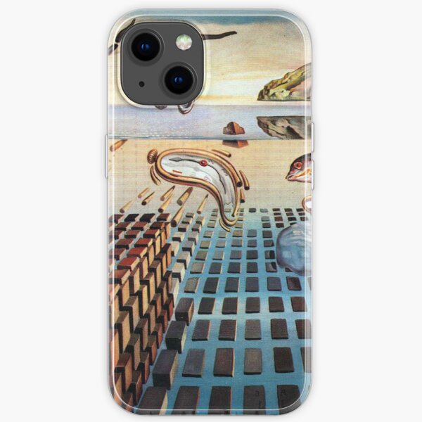 Salvador, Dali, surrealist. The Disintegration of the Persistence of Memory (1952-1954). iPhone Soft Case