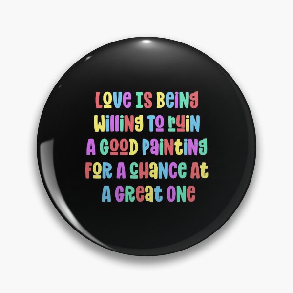 Item preview, The Half of It - Netflix - Love Is Being Willing To Ruin A Good Painting For A Chance At A Great One designed and sold by Mindy Bubble.