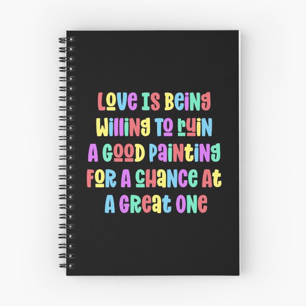 Item preview, The Half of It - Netflix - Love Is Being Willing To Ruin A Good Painting For A Chance At A Great One designed and sold by Mindy Bubble.