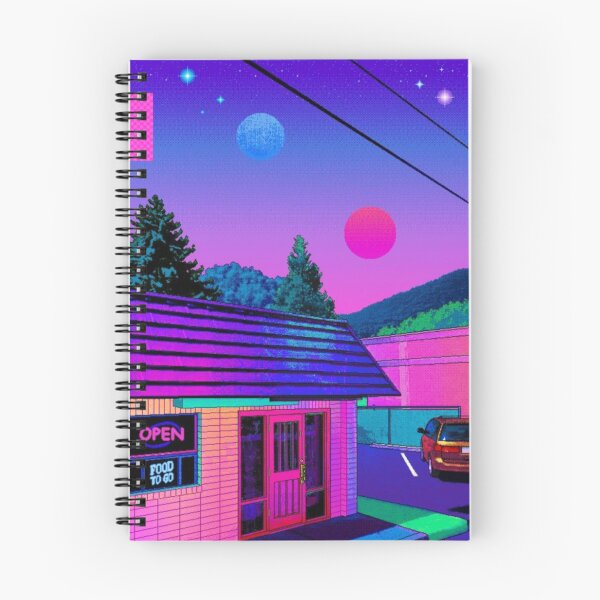 Item preview, Retrowave Scenery designed and sold by Oeht.
