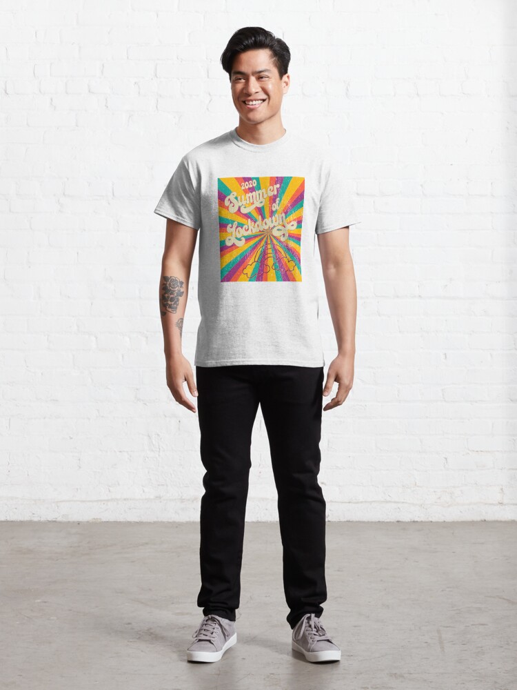 Alternate view of GROOVY BABY - Summer of 2020 Lockdown retro vintage style Classic T-Shirt