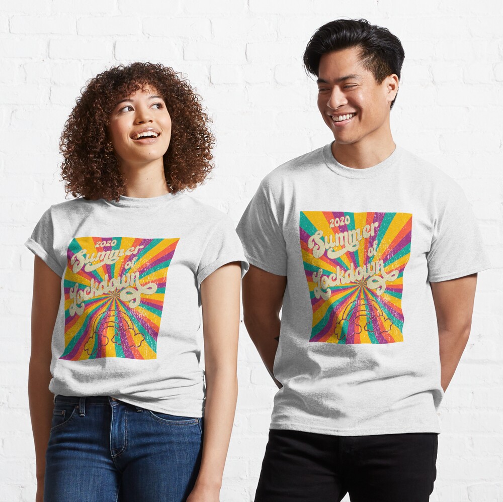 GROOVY BABY - Summer of 2020 Lockdown retro vintage style Classic T-Shirt