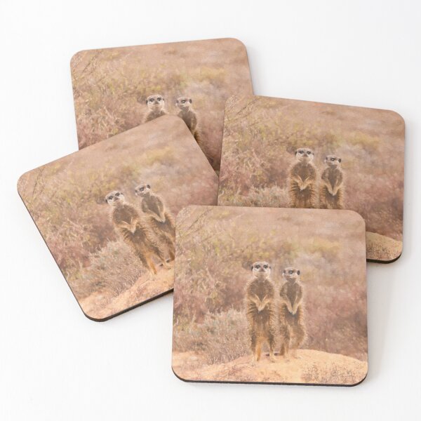 Item preview, Meerkats standing designed and sold by Photopat.