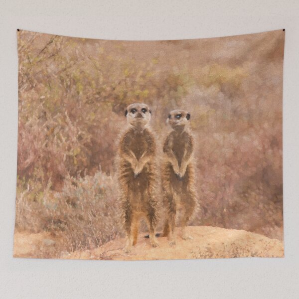 Item preview, Meerkats standing designed and sold by Photopat.
