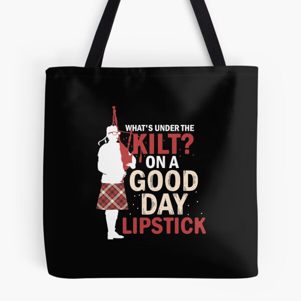 Item preview, What's Under The Kilt Lipstick Scottish Bagpiper Gift designed and sold by haselshirt.