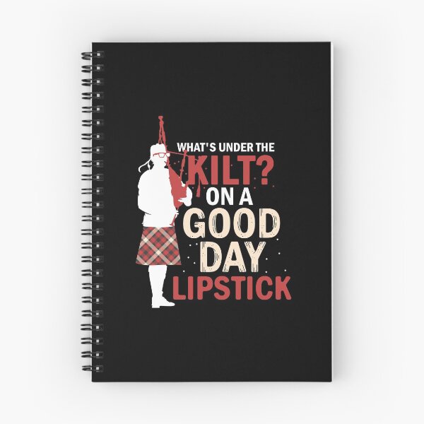 Item preview, What's Under The Kilt Lipstick Scottish Bagpiper Gift designed and sold by haselshirt.