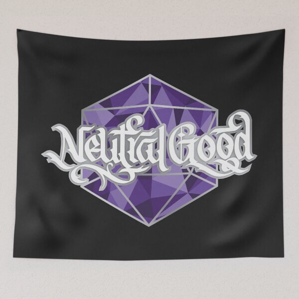 Item preview, D20 Alignments Neutral Good - Purple designed and sold by polliadesign.