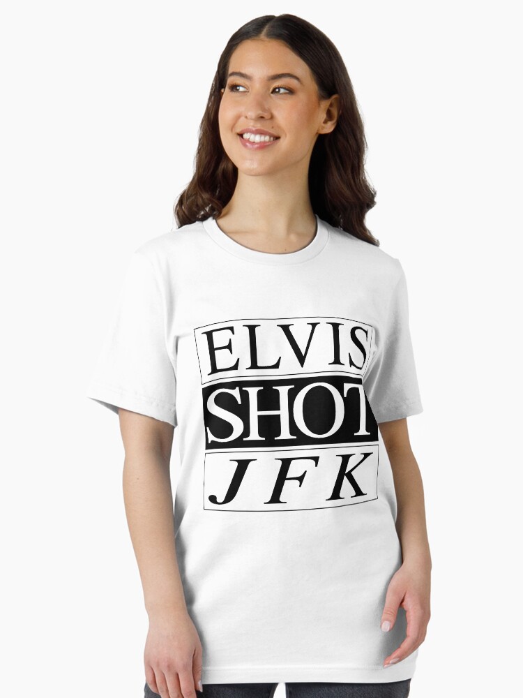 Thumbnail 2 von 7, Essential T-Shirt, Elvis Shot JFK designt und verkauft von jonathanablitt.