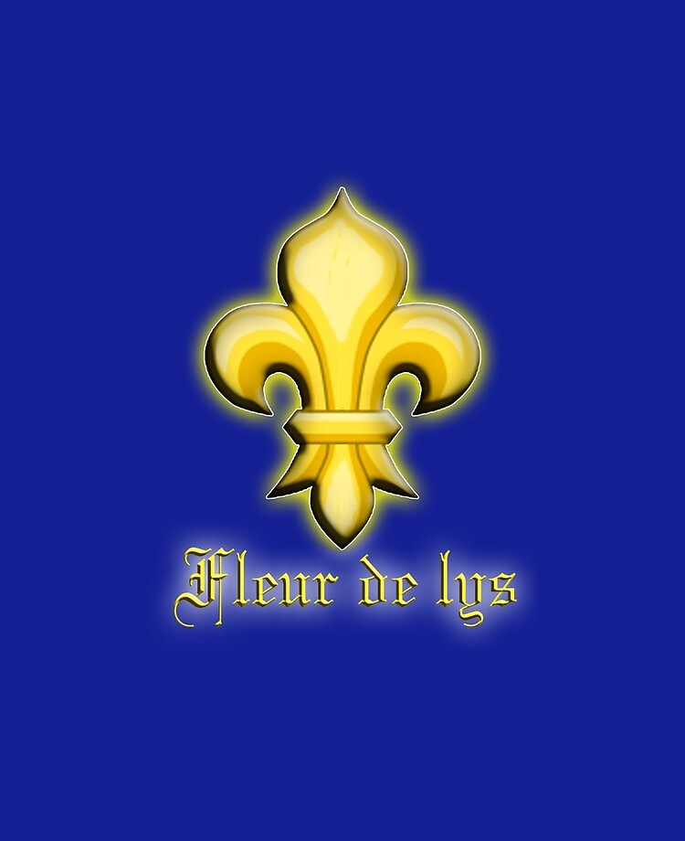 France French Fleur De Lys Fleurs De Lis Heraldry Knights Lily Ipad Case Skin By Tomsredbubble Redbubble