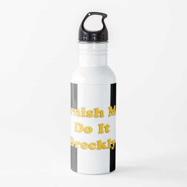 Cornish Men Do It Dreckly slogan Water Bottle