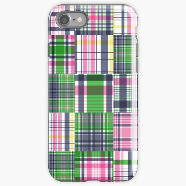 Item preview, Summer Plaid Pink Madras Patchwork designed and sold by emrdesigns.