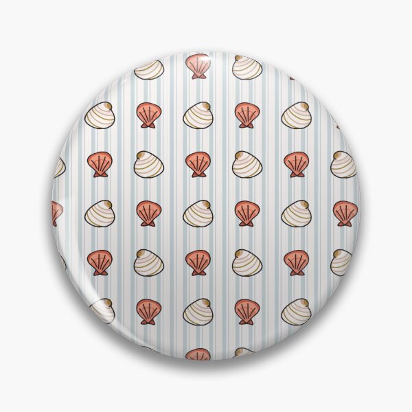 Item preview, Cute summer beach sea shell cartoon. Hand drawn spiral clam for nautical blog, mollusk, ocean life  home decor. designed and sold by Limolida.