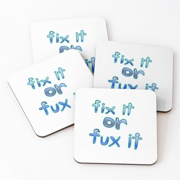 Item preview, Fix it or Fux it designed and sold by Ian Wylie.