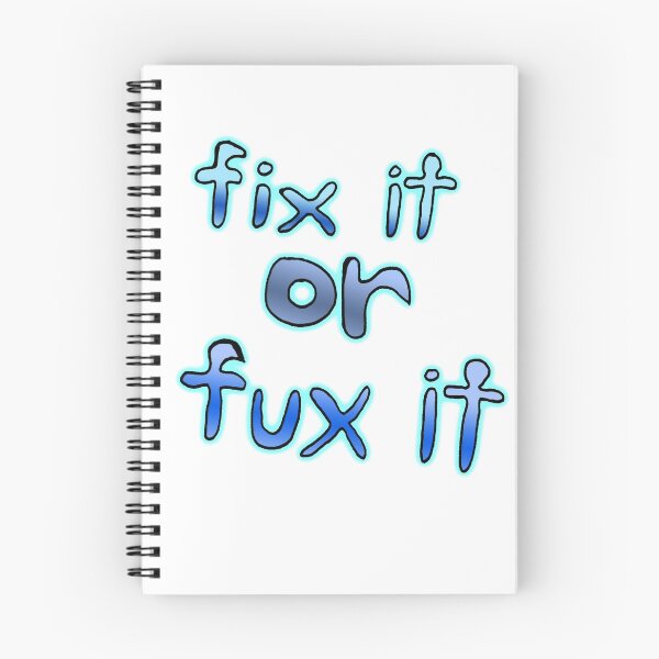 Item preview, Fix it or Fux it designed and sold by Ian Wylie.