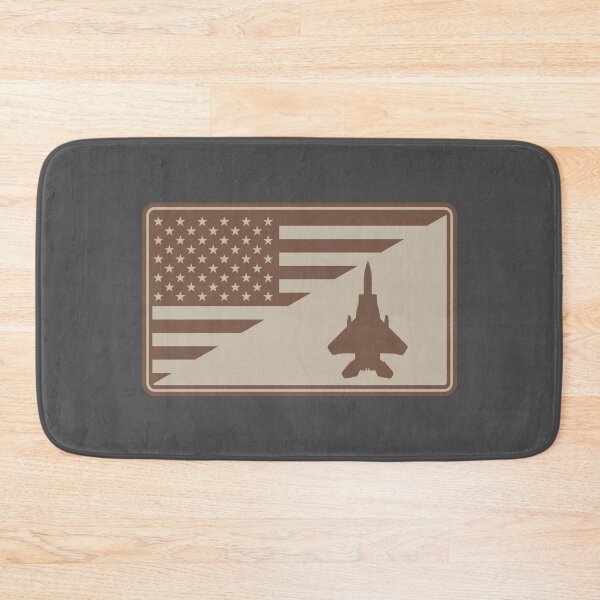 Artikelvorschau, F-15 Eagle US-Flaggenaufnäher (Wüsten-Deepduded) entworfen und verkauft von StrongVlad.