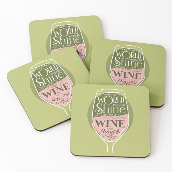 Item preview, That's Amore (Rosé Wine) designed and sold by Carol Esteves.