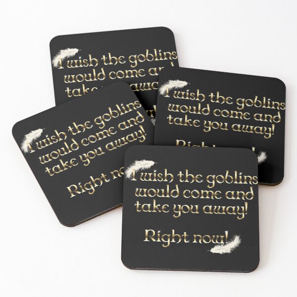 Item preview, Goblins Take You Away (Black) designed and sold by Falln.