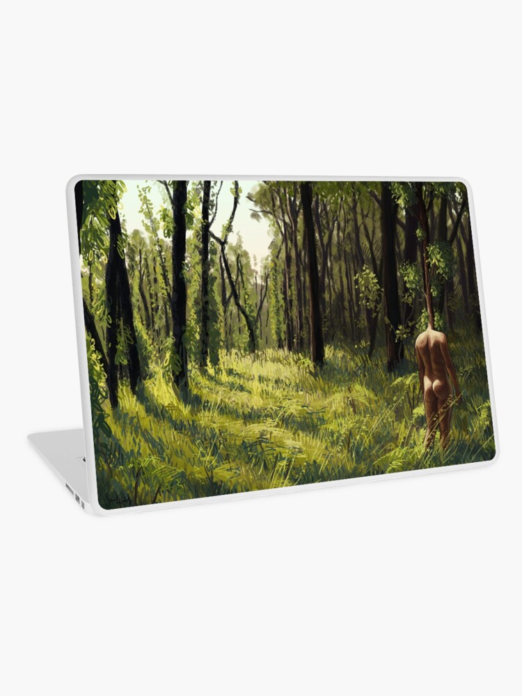 Thumbnail 1 of 2, Laptop Skin, Flourish designed and sold by 48Tuesdays.