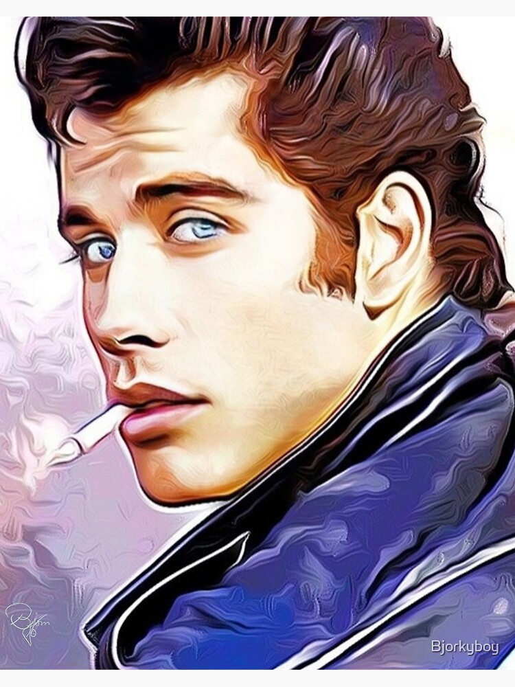 5 Portraits, Inspired by John Travolta, Danny Zuko, Grease, Film, Movie