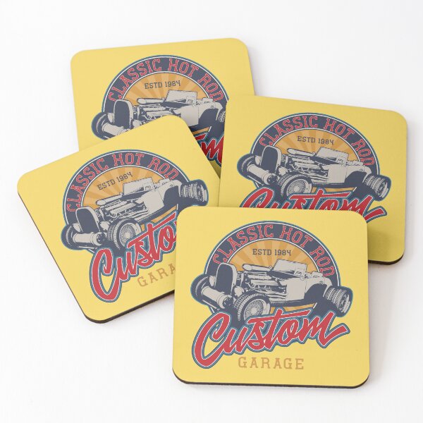 Item preview, Custom garage classic hot rods garage estd 1984 designed and sold by Delicarte.