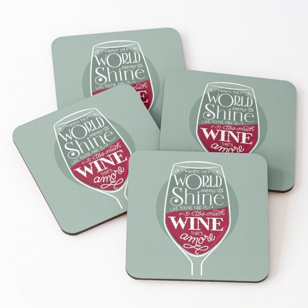Item preview, That's Amore (Red Wine) designed and sold by Carol Esteves.