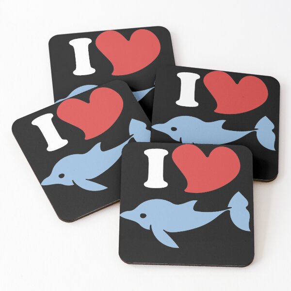 Item preview, I love dolphins designed and sold by FrictionMaxxing.